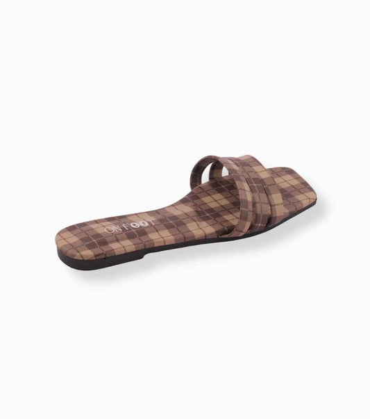 Classic Check-038 Lite Brown - Genzy Official