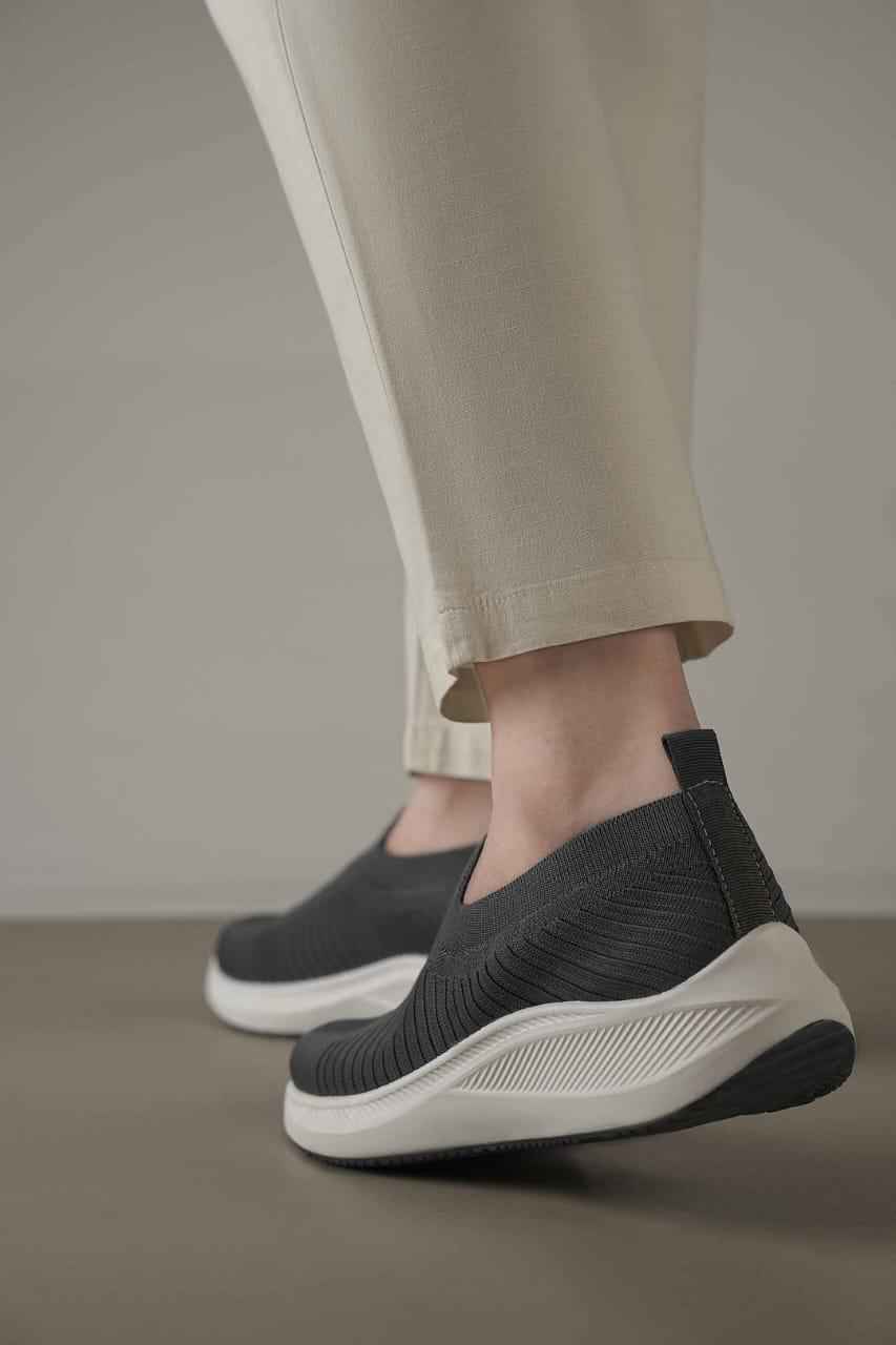 Mens Casual Sketcher Shoes 6276 Grey - Comfortable & Stylish Footwear - Genzy Official