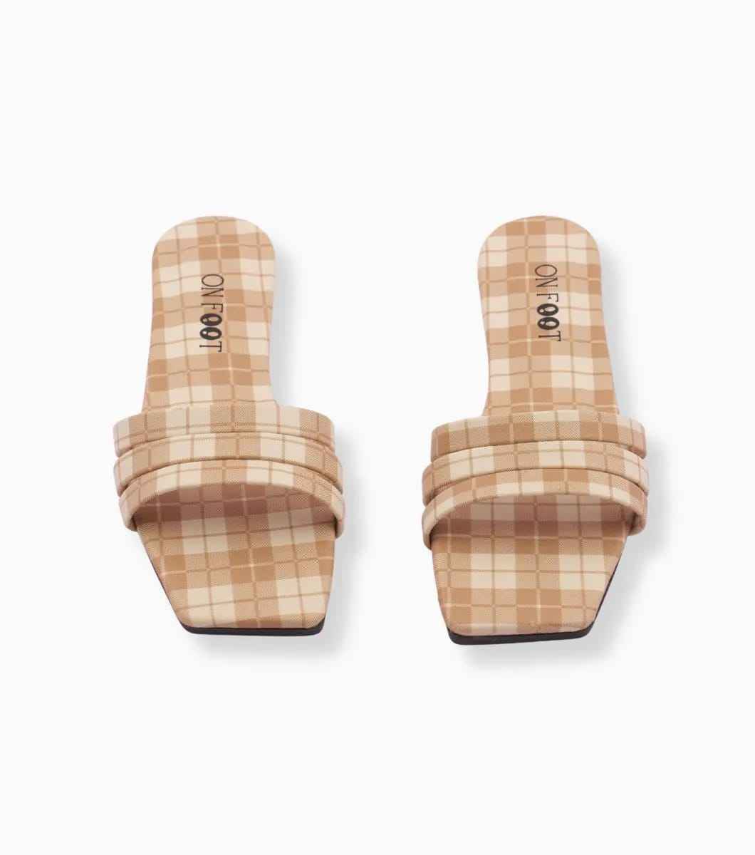 Classic Check-038 Cream White