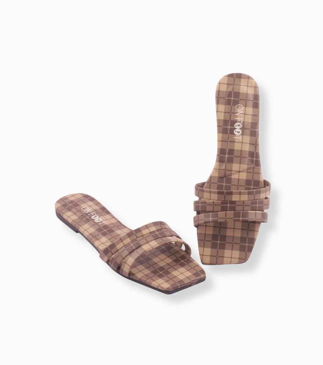 Classic Check-038 Lite Brown