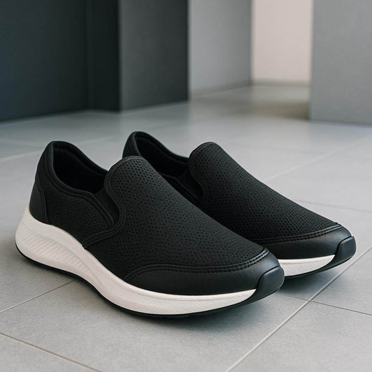 Mens Casual Black Sketchers - EVA Material 520 - Comfortable & Stylish Shoes for Men - Genzy Official
