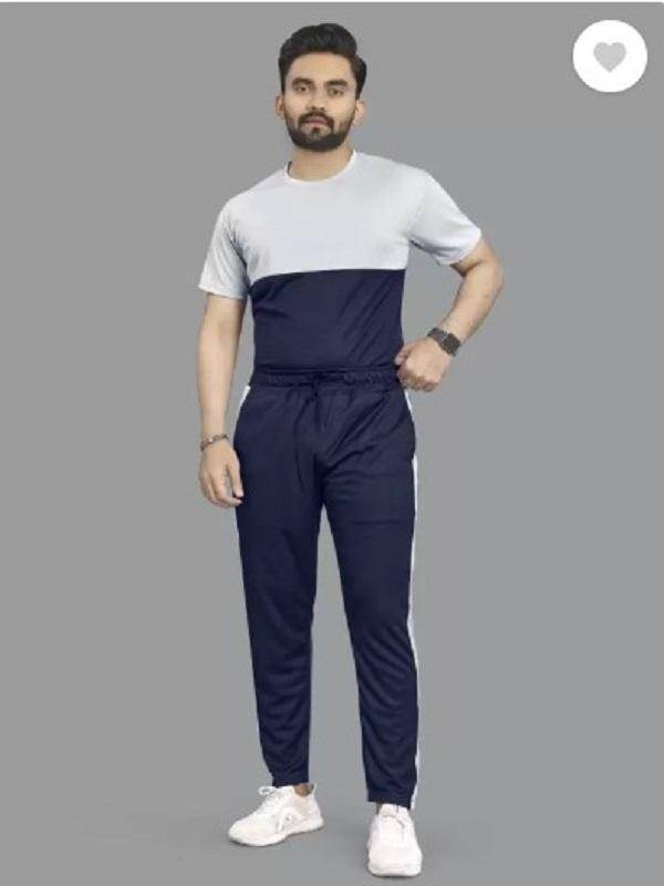 LARA Black Gym Wear Tracksuit – DRI-FIT Half Sleeves for Men - Genzy Official