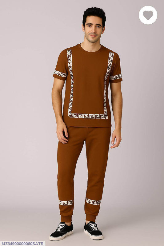 LINER Summer Tracksuit – DRI-FIT Half Sleeves for Men - Genzy Official