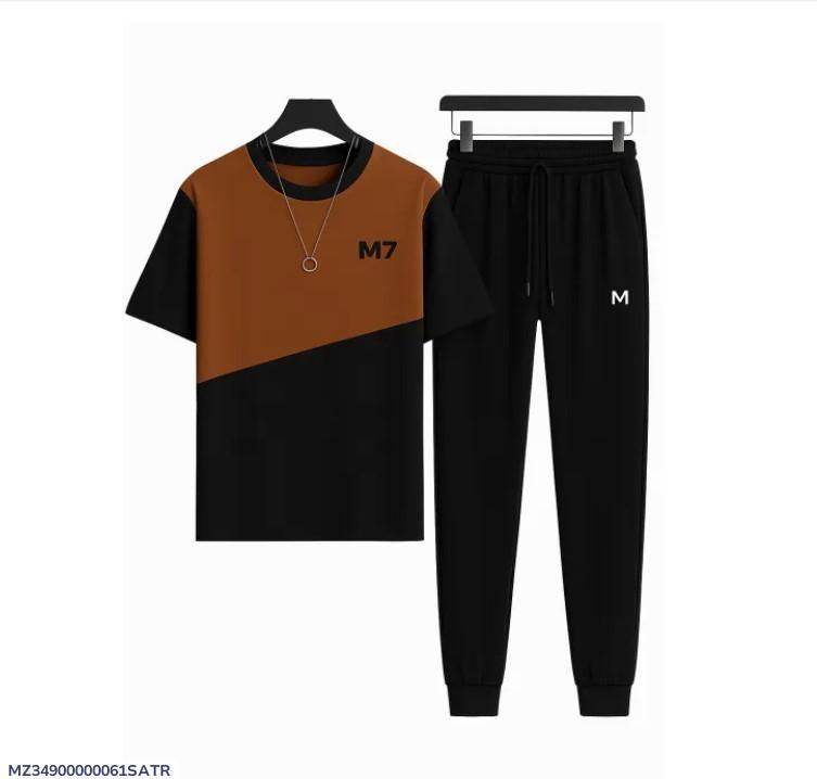 2 Pcs Unisex Premium Printed Tracksuit – Shirt + Trouser Set - Genzy Official