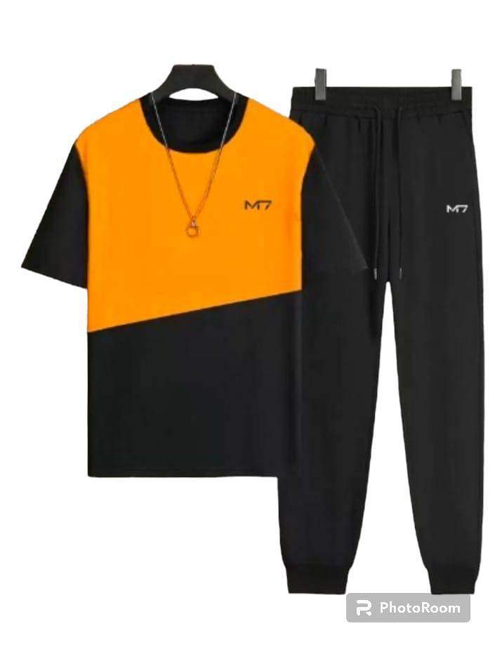 2 Pcs Unisex Premium Printed Tracksuit – Shirt + Trouser Set - Genzy Official