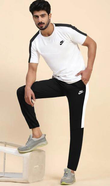 NIKE Gym Wear Tracksuit – DRI-FIT Half Sleeves for Men - Genzy Official