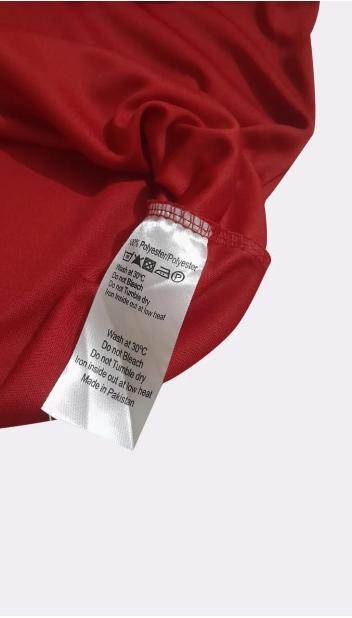 NIKE Red Gym Wear Tracksuit – DRI-FIT Half Sleeves for Men - Genzy Official