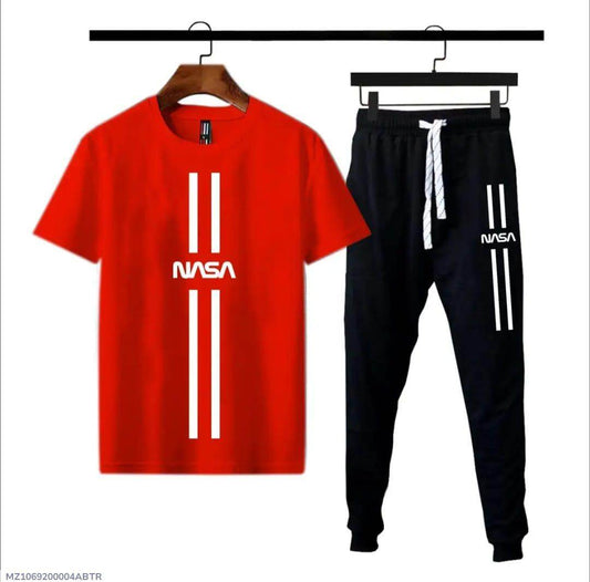 Red Fire Mens 2pc Micro Tracksuit | Premium Tracksuit in Pakistan - Genzy Official