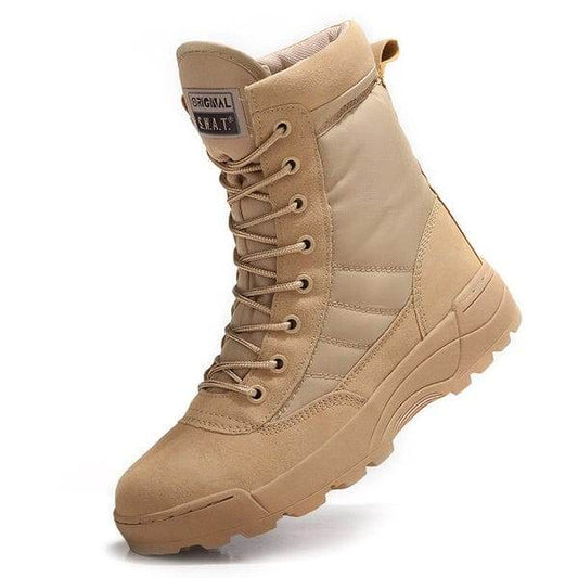 GENZY Rider Edition Boots – Camel Color for Men | Premium Outdoor Footwear - Genzy Official