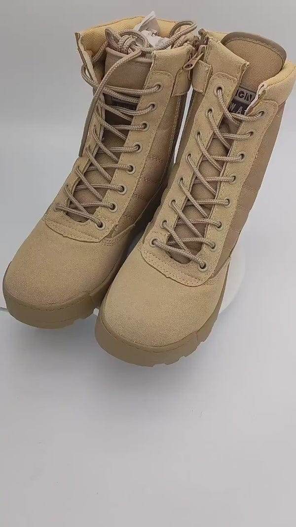 GENZY Rider Edition Boots – Camel Color for Men | Premium Outdoor Footwear - Genzy Official