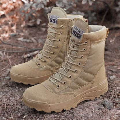 GENZY Rider Edition Boots – Camel Color for Men | Premium Outdoor Footwear - Genzy Official