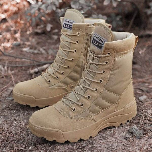 GENZY Rider Edition Boots – Camel Color for Men | Premium Outdoor Footwear - Genzy Official