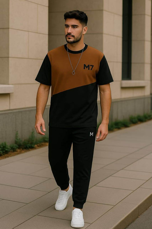 2 Pcs Unisex Premium Printed Tracksuit – Shirt + Trouser Set - Genzy Official