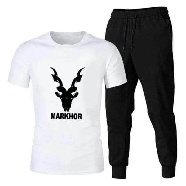 Mens 2pc Premium Tracksuit – Markhor Edition (Trouser + Shirt - Genzy Official