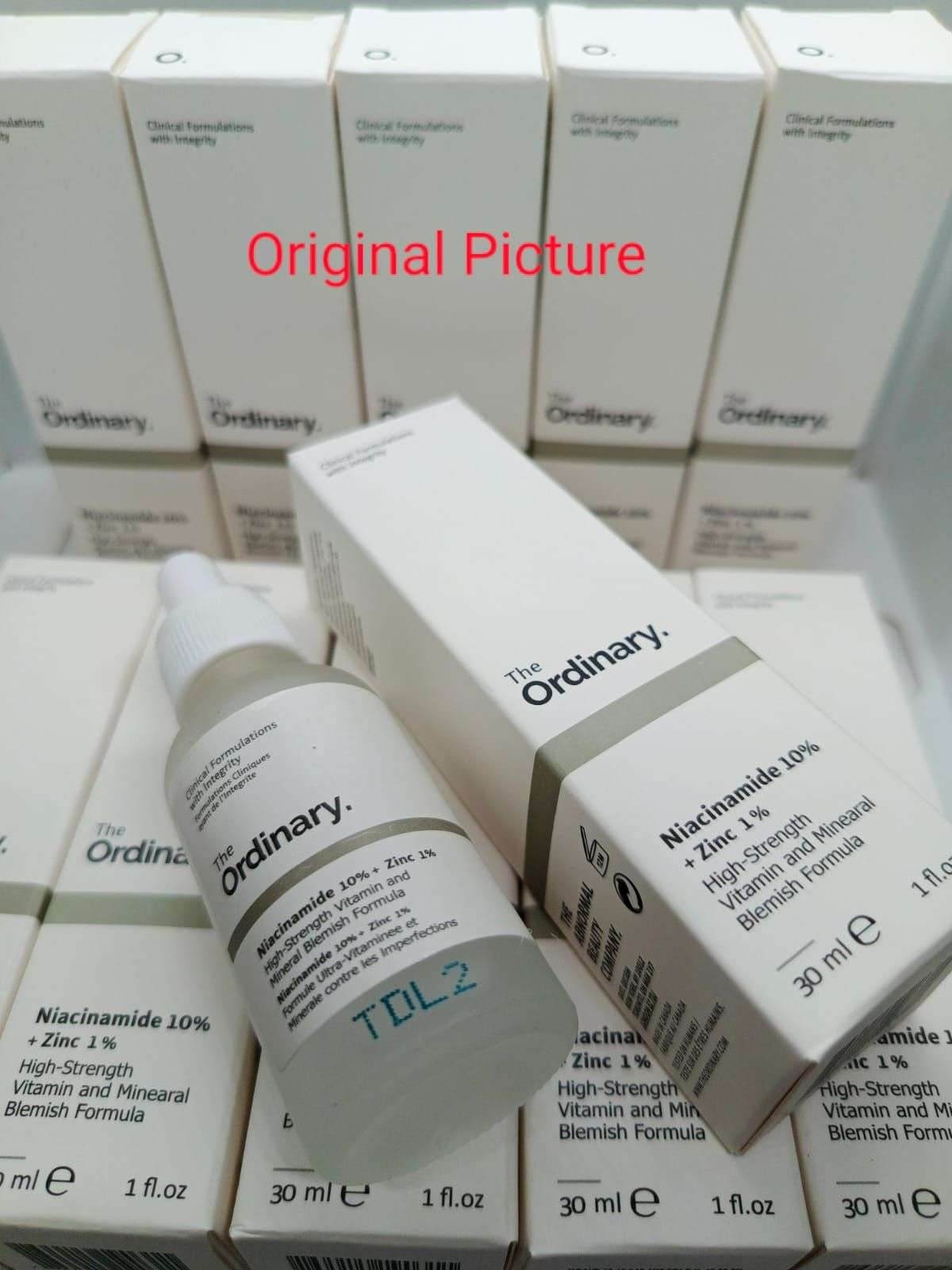 The Ordinary Serum Niacinamide 10 + Zinc 1% 30ml - Genzy Official