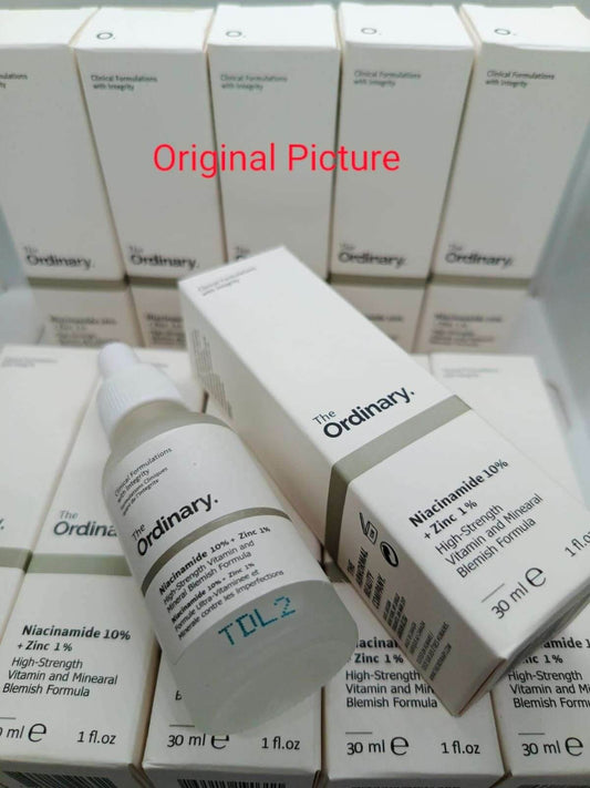 The Ordinary Serum Niacinamide 10 + Zinc 1% 30ml - Genzy Official