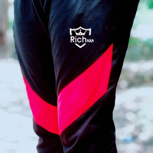 RMAN Black Summer Tracksuit – DRI-FIT Half Sleeves for Men - Genzy Official